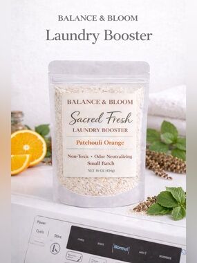 Sacred Fresh Laundry Booster | Patchouli Orange | 16oz Bag